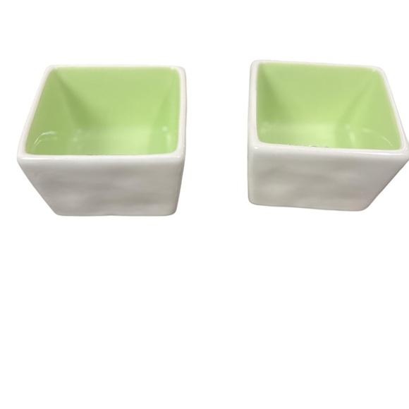 Rae Dunn Savor and Enjoy Square Bowl Set NWT - Picture 9 of 11